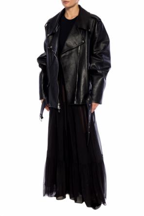 Ruffled silk skirt, zdjęcie 2 Ruffled silk skirt od Saint Laurent